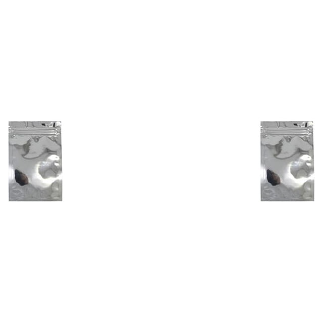 Advancent Bolsa de papel de aluminio de 100 piezas, sellado a prueba de fugas para el hogar, soportes para polvos cosméticos, bolsas con cierre Type13 NO13