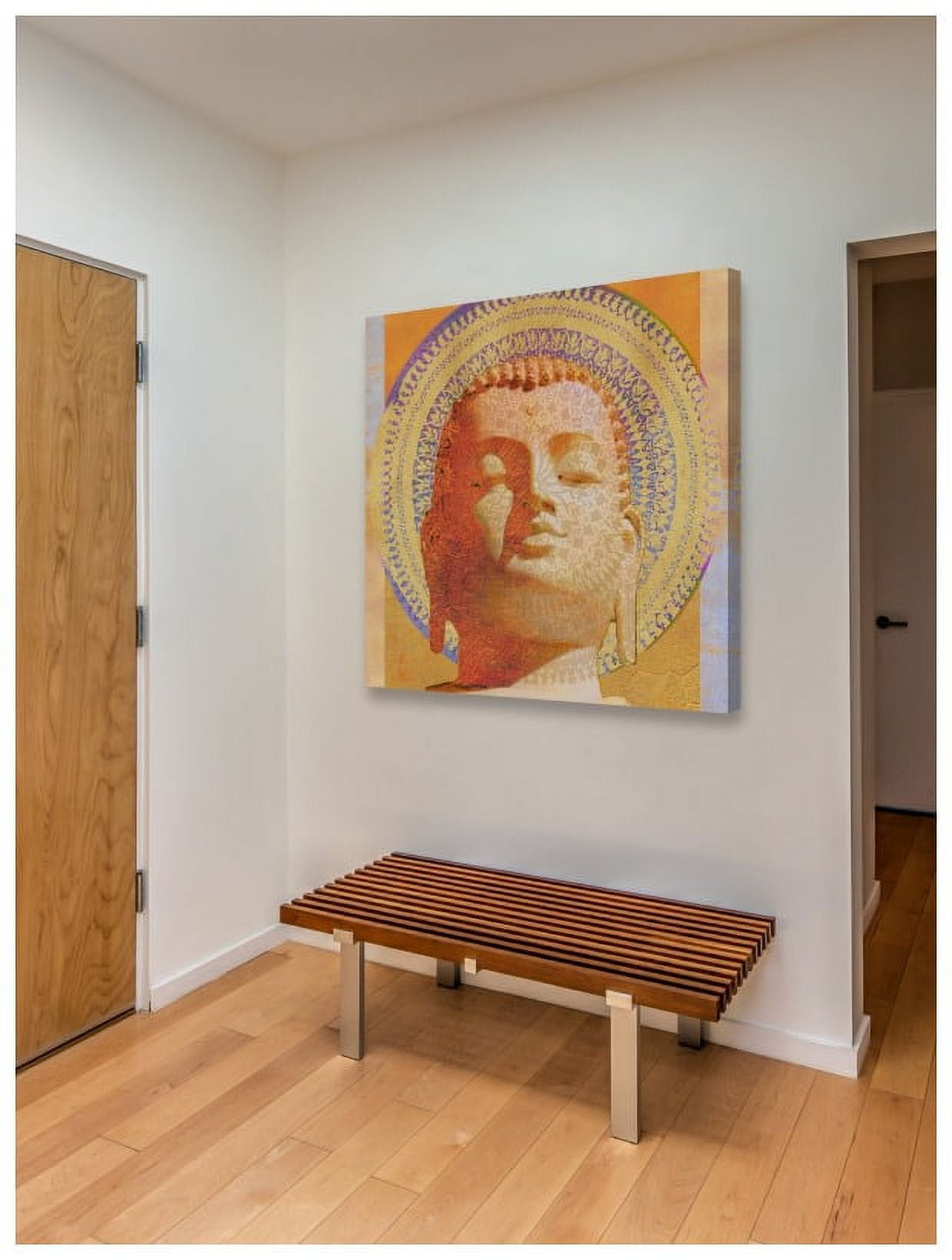 "Buddha II" Painting Print on Wrapped Canvas