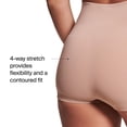thumbnail image 4 of Pantalones cortos para niño SPANX Extraordinary Sculpting Toasted Oatmeal 1X, 4 of 6