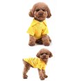 thumbnail image 4 of UDIYO Puppy Dog Cat Summer Solid Color Buttoned Shirt Pet Clothes Costume T-Shirt, 4 of 6
