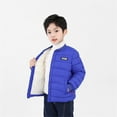 thumbnail image 2 of TAIAOJING Toddler Cute Jacket Kids Child Baby Boys Girls Embroidered Long Sleeve Wadded Thickening Type Winter Coats Outer Outwear Outfits Clothes Warm Outwear 8-10 Years, 2 of 4