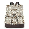 thumbnail image 1 of Disketp Cotton Tree Mochila de Cuero para Mujer, Bolso de Espalda Antirrobo con Estilo para Viaje, Trabajo y Uso Diario, 1 of 4