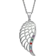 Personalized Birthstone And Diamond Acce