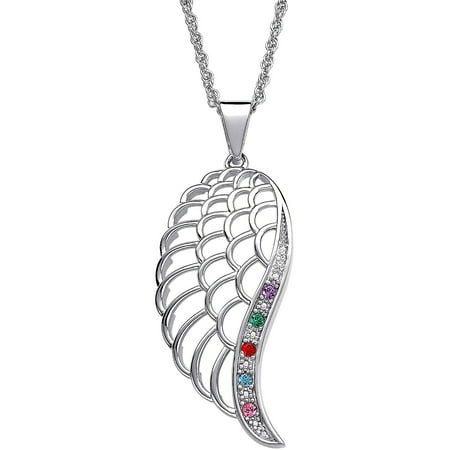 Personalized Birthstone And Diamond Acce
