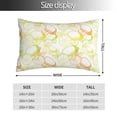 thumbnail image 2 of Goofa Lemon Potatoes Print Plush Throw Pillow Case, Soft Velvet with Hidden Zipper, Decorative Cushion Cover for Sofa, Bed, Car, and Home Décor-14"x20", 2 of 6