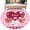 Cherry Pink, variant on Round Rugs 3.3Ft, Light Pink Valentines Day Round Area Rug Washable Indoor Throw Carpet, Love Hearts Romantic Farmhouse Soft Non Slip Circle Rug for Laundry Room Patio Home Decor Aesthetic