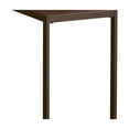 thumbnail image 4 of Stylish Rectangular Wooden Snack Table, Brown, 4 of 10