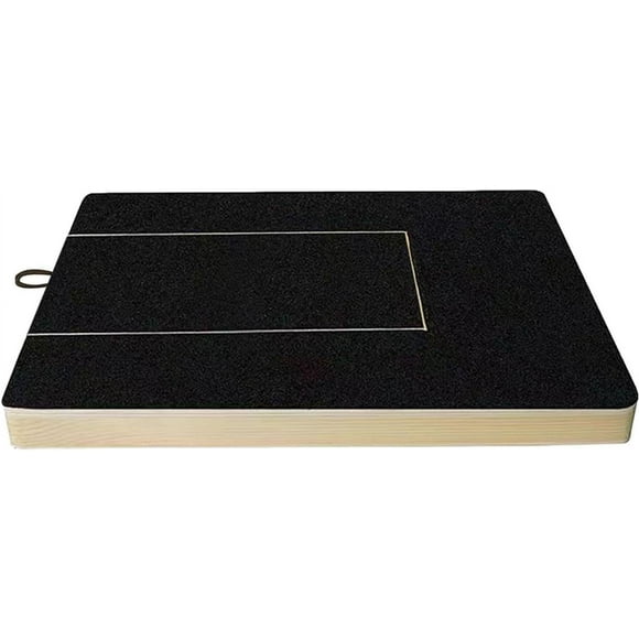 FYBTO Dog Nail File Board,Dog Scratching Board Trimming Tool,Adjustable Wooden Scratching Board for Nail Trimming,Pet Nail File Board,Comfortable Dog Nail Scratch Pad for Sensitive Dogs,Nail Care-619