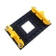 thumbnail image 4 of Soporte de CPU, placa posterior de la placa base, soporte de zócalos, retención de montaje del radiador Amarillo, 4 of 9