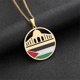 thumbnail image 5 of New Stainless Steel Al-Aqsa Mosque And Palestine Pendant Necklaces for Women Men Gold Color/Silver Color Jewelry Ethnic Gifts, 5 of 5