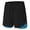Dark Blue, variant on Womens Running Athletic Shorts with Liner Pockets, Quick Dry Cycling Tennis Workout Yoga Gym Hiking Jogger Outdoor Shorts (Hot Pink, L)