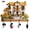 Yellow Sunflower, variant on RUINIXCW Rustic Key Holder for Wall, 2D Flat Farmhouse Wall Shelf with 4 Hooks, Wall Mounted Key Racks, Wooden Hanging Rack Organizer with Hooks for Entryway Door Easy Install