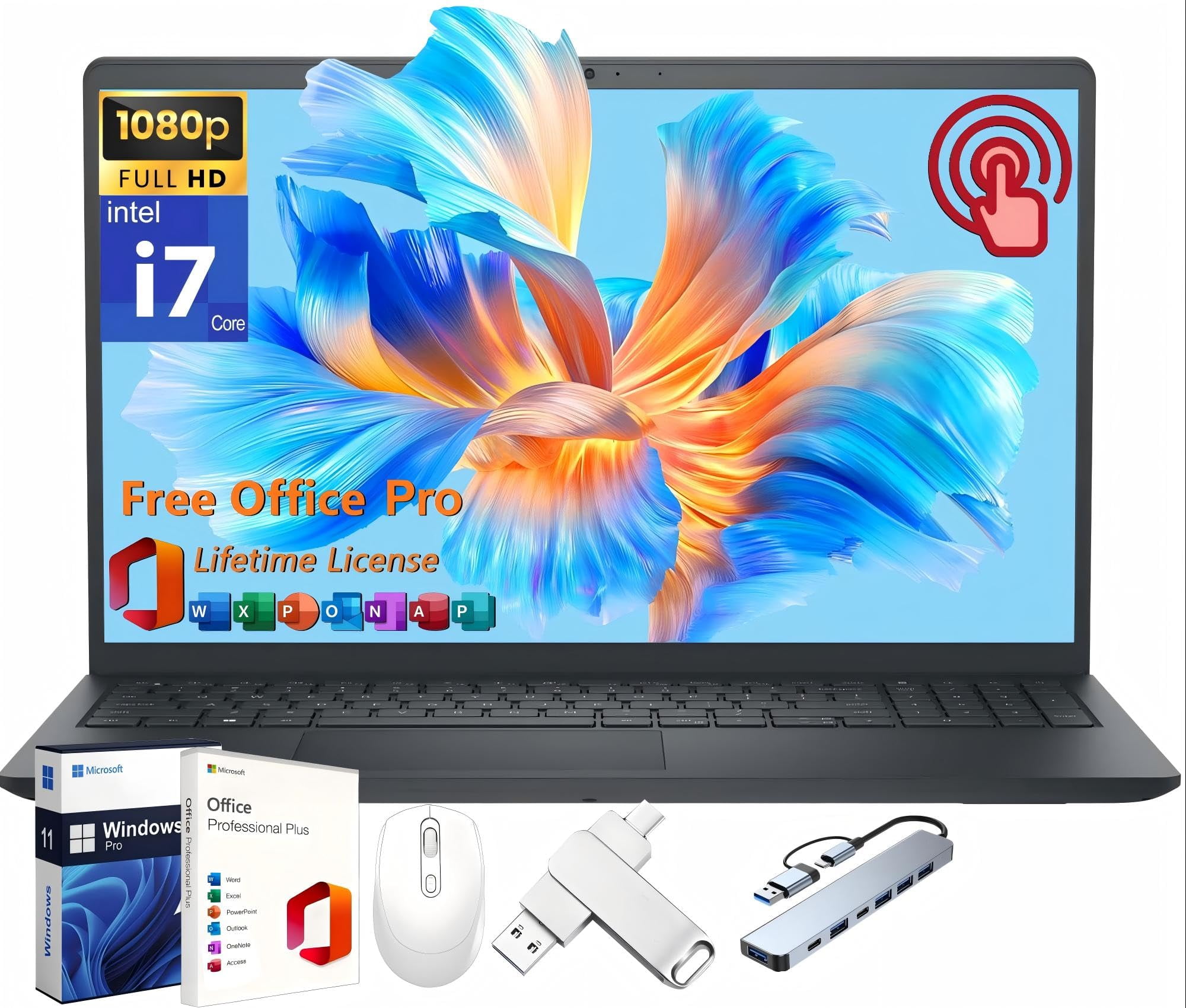 Dell Inspiron 16 5630 Laptop - 16-inch FHD+, Core i7, 16GB RAM