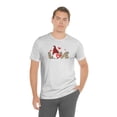 thumbnail image 6 of LOVE Gnome Valentines Day Short Sleeve Tee | Valentines Day Shirt | Leopard Gnome Shirt, 6 of 10