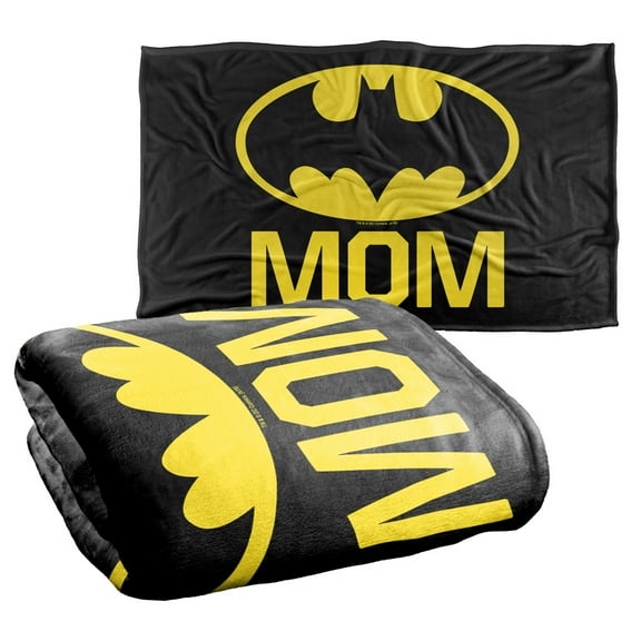 Batman Bat Mom Silky Touch Super Soft Throw Blanket 36" x 58"