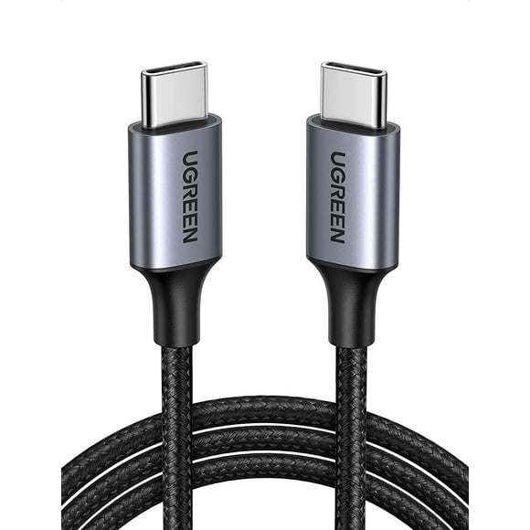 USB C to USB C Cable USB 2.0 Type C Fast Charging Braided Cord PD 60W Charger for acBook Pro ir, Nintendo Switch, Pixel 4 3 XL, Samsung Galaxy Note 10 9 S20 Ultra S10 S9 Plus, iPad Pro, 6ft