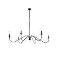 thumbnail image 5 of Living District Rohan 60 inch chandelier in Matte Black, 5 of 9