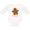 thumbnail image 3 of Inktastic Sugar & Spice Gingerbread Girls Long Sleeve Baby Bodysuit, 3 of 5