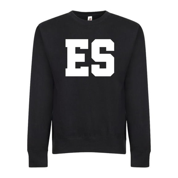 El Salvador Adult Comfort Fit Crew Sweatshirt, El Salvador Sweater|| Soccer Fan Gift - Black/White - X-Large