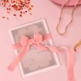thumbnail image 4 of BokingOne Vintage Pink Velvet Ribbon, 1 Inch X 30Yds Single Face Velvet Ribbon for Gift Wrapping, Christmas Wrapping Bows, Wedding Decor, Home Decorating, DIY Crafts Decor, 4 of 6