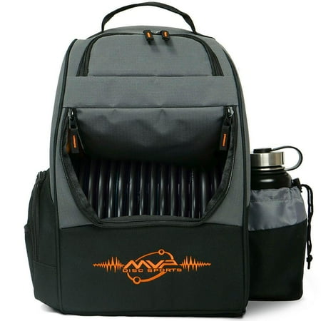 MVP Shuttle Backpack Disc Golf Bag - Gray/Orange