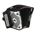 thumbnail image 1 of Acordeón Hohner Panther, diatónico de 3 filas en fa, si bemol y mi bemol, 1 of 1
