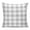 Gray, variant on Throw Pillow Covers 16x16 Inch, Blue White Plaid Decorative Pillow Cases for Couch Sofa Bed, Gradient Geometric Buffalo Checkered Cotton Linen Square Home Decor Pillowcases with Hidden Zipper