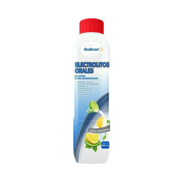 Electrólitos orales Medimart sabor lima limón 500 ml