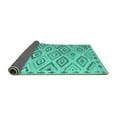 thumbnail image 2 of Ahgly Company Indoor Rectangle Southwestern Turquoise Blue Country Area Rugs, 7' x 10', 2 of 4