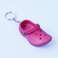 thumbnail image 1 of Cute 3D Mini EVA Beach Hole Little Croc Shoe Keychain Girl Gift Bag Accessories Decoration Keyring Floating Key Chain Charm, 1 of 7