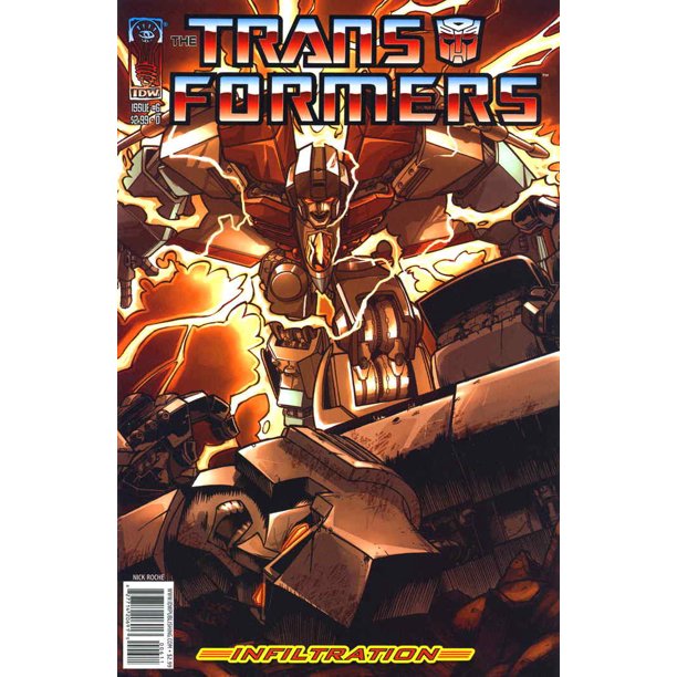 Transformers, The Infiltration 6D VF ; IDW Comic Book