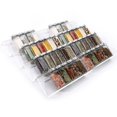 thumbnail image 2 of 8pcs Clear Acrylic Spice Drawer Organizer,Seasoning Jars Drawers Insert,Kitchen Spice Rack Tray for Drawer, 2 of 6