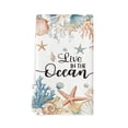 thumbnail image 2 of Japceit Ocean Theme Kitchen Towels,Summer Kitchen Towels Dish Towels,Nautical Teal Style Kitchen Decor,For Home, 2 of 6