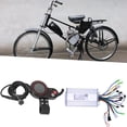 thumbnail image 4 of Controlador de bicicleta de montaña para patinete eléctrico LH100 36 V 500 W 2 en 1 con palanca de cambios LCD, 4 of 14