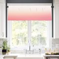 thumbnail image 2 of Remain Unique Polyester Rod Pocket Curtain Valance with Gradient Pink Pattern for Home Bedroom Living Room Kitchen Window Decor 54x18 inch, 2 of 5