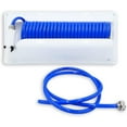 thumbnail image 2 of T-H Marine Supplies WDHH-25B-C-DP 25 ft. Washdown Hose Holder with Chrome Brass Ends & Straight Nozzle, Blue, 2 of 6