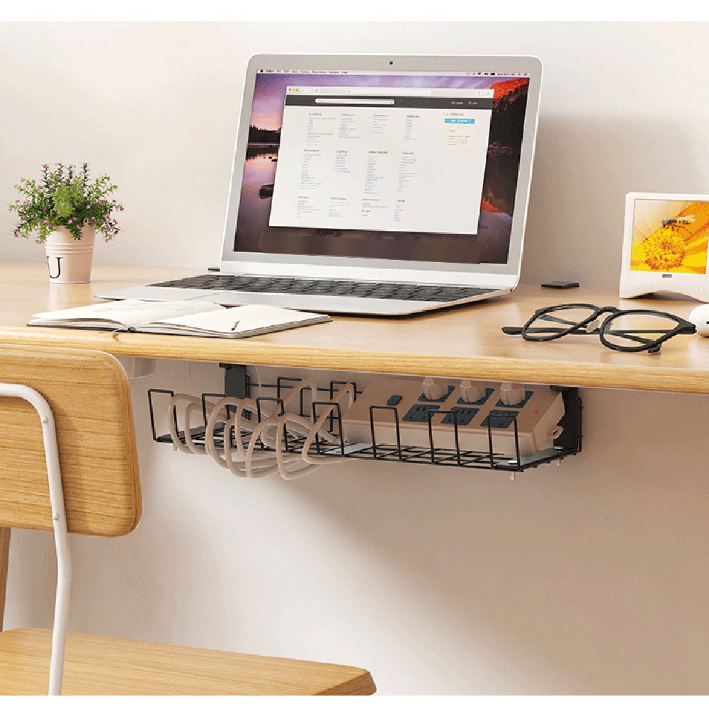 Buy Under Desk Wire Storage Rack Under Desk Cable Organizer Wire Cable