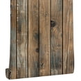 thumbnail image 4 of Papel de contacto de madera Papel tapiz autoadhesivo con vetas de madera vintage Papel tapiz decorativo de madera despegable y pegable para cafeterías y hogares, 4 of 15