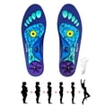 thumbnail image 1 of Plantillas magnéticas para zapatos con soporte en arco azules M 8-11, 1 of 6