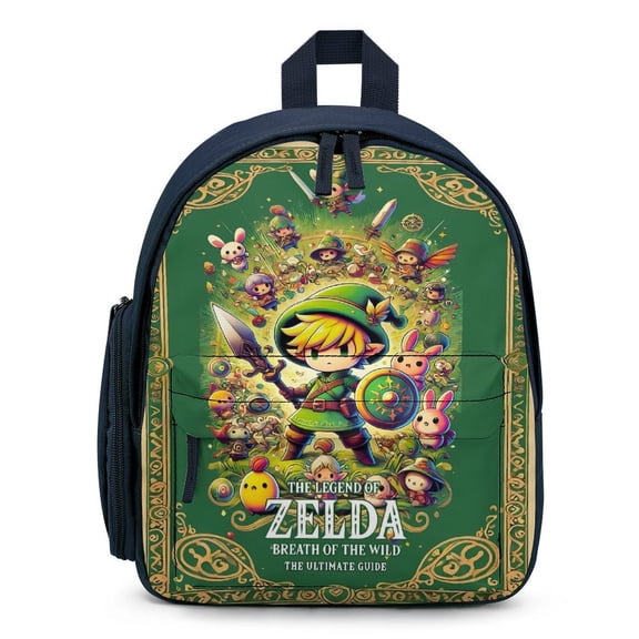 The Legend of Zel-da Lightweight Backpack Shoulder Bag Adjustable Straps Backpacks Daypack Travel Camping