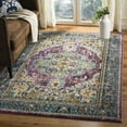 thumbnail image 2 of SAFAVIEH Monaco Durward Oriental Area Rug, Violet/Light Blue, 5' x 5' Square, 2 of 6
