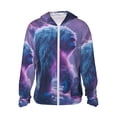 thumbnail image 2 of Lsque Mystical White gorilla Jungle UPF 50+ Lightweight Sun Protection Men's Women's Long Sleeve Shirt, Hoodie Performance -XX-Large, 2 of 9