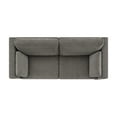 thumbnail image 5 of CHITA Oversized Modular Sectional Sofa Set Extra Large Convertible Fabric Sofa Couch with Reversible Chaise,2 Seat Modern Modular Sofa for Living Room,Fossil Gray,78 inch Width, 5 of 11