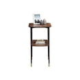 thumbnail image 3 of Sauder Harvey Park Collection - table d'Appoint - grand Noyer - base Noire, 3 of 8