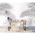 thumbnail image 2 of GK Wall Design  Dark Palm Leaves Tropical Removable Wallpaper H:114"  x W:204", 2 of 5