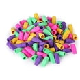 thumbnail image 3 of 20 Pcs Pencil Top Erasers, Latex-Free Cap Erasers for Pencils, No-Smudge Cap Erasers, Office Supplies, Classroom Must Haves, Assorted Colors B, 3 of 9