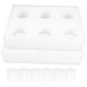thumbnail image 2 of 2pcs Takeout Cup Holder Trays for Milk Tea, Coffee & Drinks – Lightweight Beverage Carrier for Cafes, Food Trucks & Restaurants – Secure, Non, 2 of 5