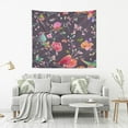 thumbnail image 5 of FREEAMG Vintage Bird Butterfly Tapestry Aesthetic Tapestry Wall Hanging for Home Decor 90" x 60" Inches, 5 of 6
