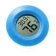 thumbnail image 3 of Reptile Box Thermometer Hygrometer Round Shaped Digital Temperature Humidity Meter for Indoor Bedroom Home (Blue), 3 of 8