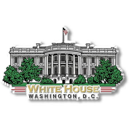 

White House Magnet by Classic Magnets Washington D.C. Series